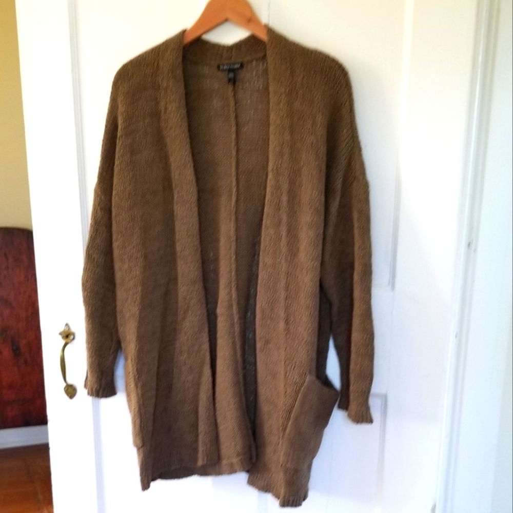 NEW Eileen Fisher Organic Cotton Cardigan